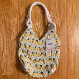 Viral Beaded Lemon Bag